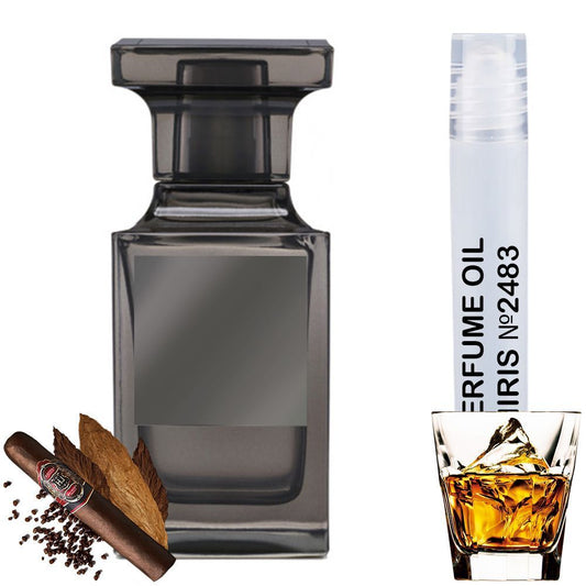 MIRIS Perfume Oil No.2483 | Impression of Toba. Oud | Unisex For Women and Men | Roll-On Alcohol Free | 0.34 Fl Oz / 10 ml