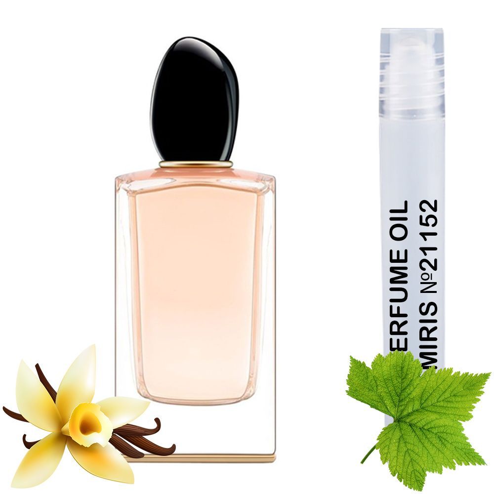 MIRIS Perfume Oil No.21152 | Impression of Si | Women | Roll-On Alcohol Free | 0.34 Fl Oz / 10 ml
