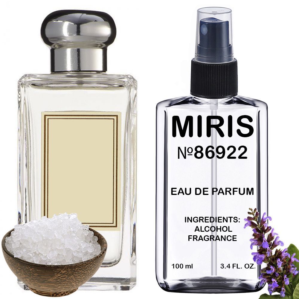 MIRIS No.86922 | Impression of Wood Sage & Sea Salt | Unisex For Women and Men Eau de Parfum | 3.4 Fl Oz / 100 ml