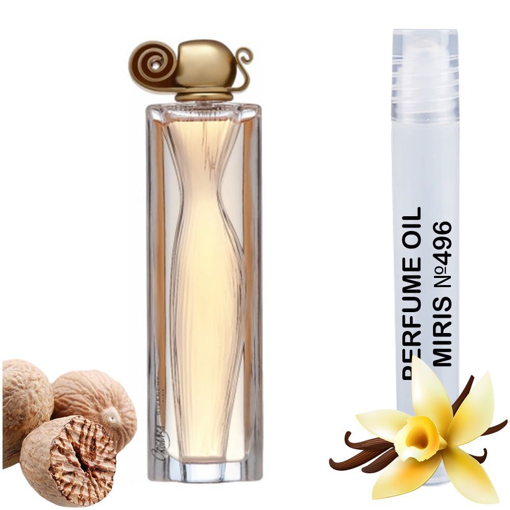 MIRIS Perfume Oil No.496 | Impression of Organza | Women | Roll-On Alcohol Free | 0.34 Fl Oz / 10 ml