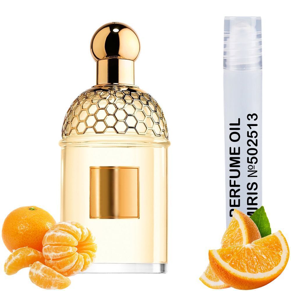 MIRIS Perfume Oil No.502513 | Impression of Aqua Allegoria Mandarine Basilic | Women | Roll-On Alcohol Free | 0.34 Fl Oz / 10 ml
