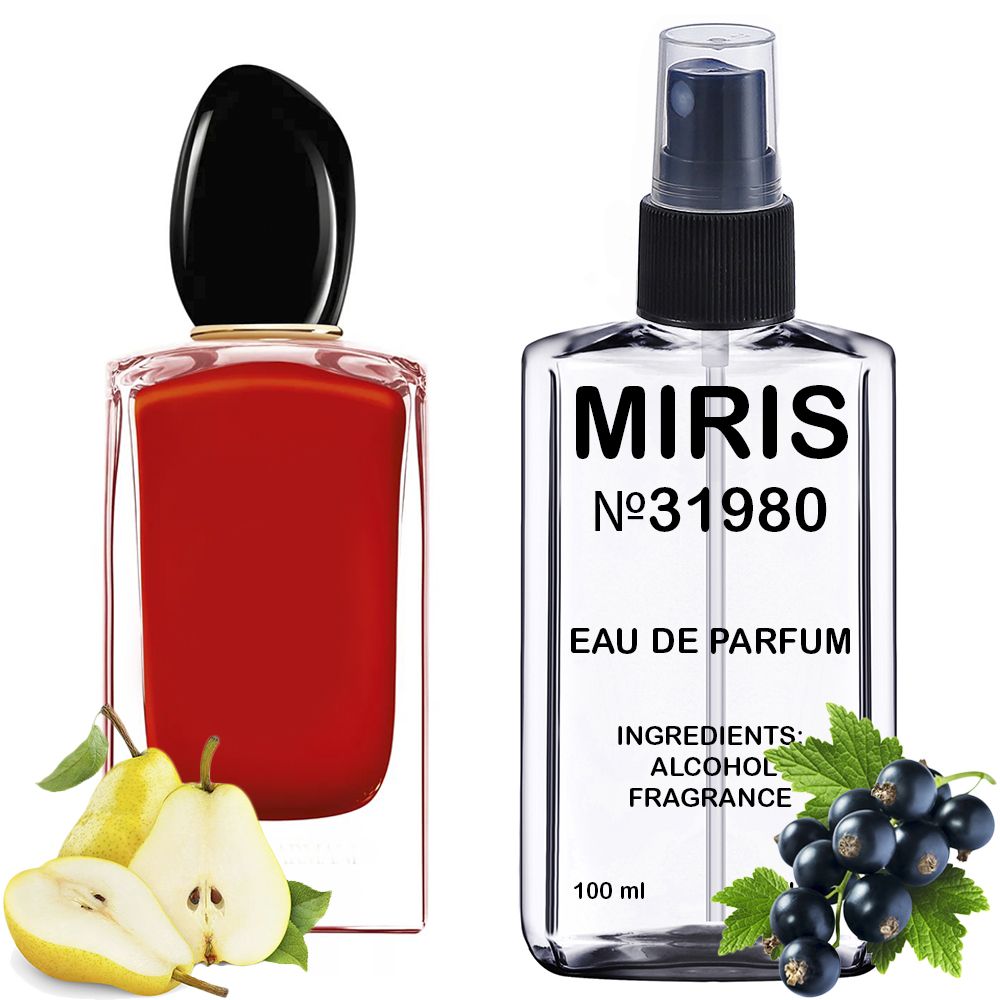 MIRIS No.31980 | Impression of Si Passione | Women Eau de Parfum | 3.4 Fl Oz / 100 ml